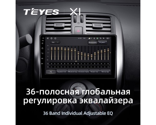 Комплект магнитолы TEYES CC2 Plus 4/32 9.0" для Nissan Sunny Versa C17 2012-2014