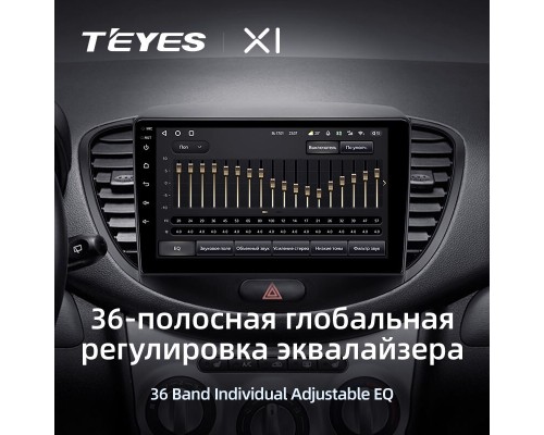 Комплект магнитолы TEYES CC3 4/32 9.0" для Hyundai i10 2007-2013