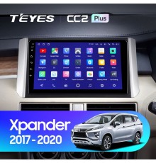 Комплект магнитолы TEYES CC2 Plus 4/32 9.0" для Mitsubishi Xpander 2017-2020