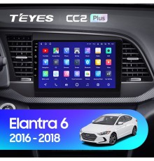 Комплект магнитолы TEYES CC2 Plus 4/32 9.0" для Hyundai Elantra 6 2015-2018