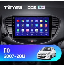 Комплект магнитолы TEYES CC2 Plus 4/32 9.0" для Hyundai i10 2007-2013