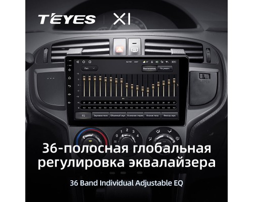 Комплект магнитолы TEYES CC3 4/32 9.0" для Hyundai Matrix 2001-2010