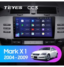 Комплект магнитолы TEYES CC3 4/32 9.0" для Toyota Mark X 1 X120 2004-2009