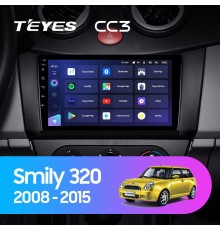 Комплект магнитолы TEYES CC3 4/32 9.0" для Lifan Smily 320 2008-2015