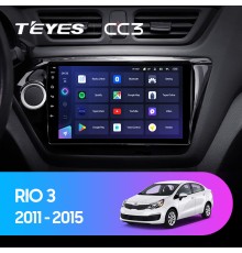 Комплект магнитолы TEYES CC3 4/32 9.0" для Kia RIO 3 2011-2016