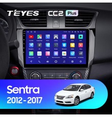 Комплект магнитолы TEYES CC2 Plus 4/32 10.2" для Nissan Sentra B17 2012-2017