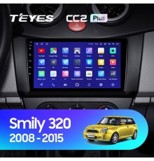 Комплект магнитолы TEYES CC2 Plus 4/32 9.0" для Lifan Smily 320 2008-2015