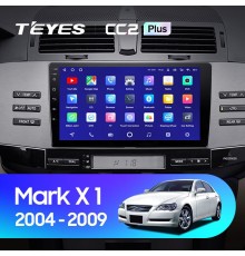 Комплект магнитолы TEYES CC2 Plus 4/32 9.0" для Toyota Mark X 1 X120 2004-2009