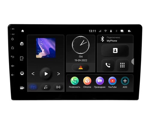 Universal 9" INCAR TMX-7709-3op (Maximum Android 10) / 1280х720 / Wi-Fi / 4G LTE / DSP /оперативная память 3 Gb / встроенная 32 Gb / оптический выход