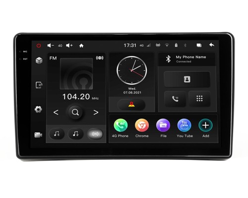 ШГУ Peugeot Expert 07-16 (MAXIMUM Incar TMX2-2304-4) Android 10/2000*1200, BT, wi-fi, 4G LTE, DSP, 4-64Gb, 9.5"