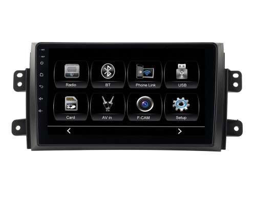 Автомагнитола Suzuki SX4 07-13 (CITY Incar ADF-0706) Bluetooth, 2.5D экран, CarPlay и Android Auto, 9 дюймов