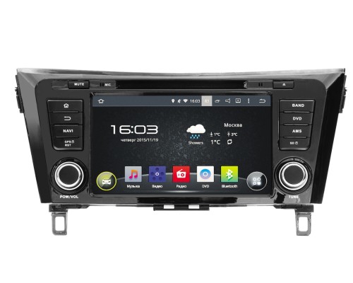 Nissan X-Trail,Qashqai 15-20 с круговым обзором (INCAR AHR-6282BV) Android 5.1 8"