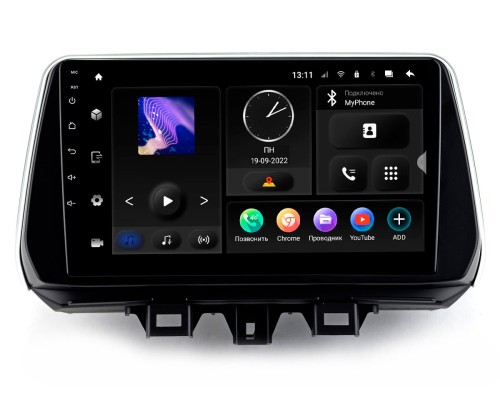 Hyundai Tucson 18-20 (Incar TMX-2442-6 Maximum) Android 10 / 1280X720 / громкая связь / Wi-Fi / DSP / оперативная память 6 Gb / внутренняя 128 Gb / 9 дюймов