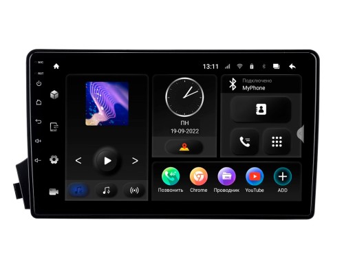 ШГУ SsangYong Actyon 06-10, Kyron (MAXIMUM Incar TMX2-7901-3) Android 10/2000*1200, BT, wi-fi, 4G LTE, DSP, 3-32Gb, 9.5"