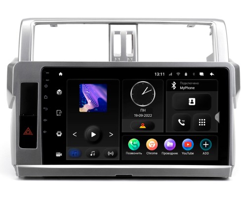 Toyota LC Prado 150 14-17 (Incar TMX-2208-6 Maximum) Android 10 / 1280X720 / громкая связь / Wi-Fi / DSP / оперативная память 6 Gb / внутренняя 128 Gb / 10 дюймов