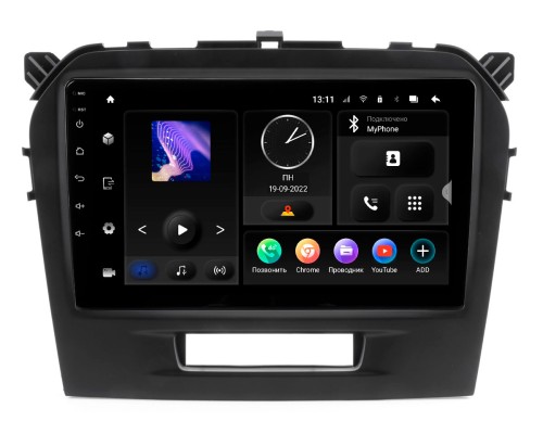 Suzuki Vitara (Incar TMX-1707-6 Maximum) Android 10 / 1280X720 / громкая связь / Wi-Fi / DSP / оперативная память 6 Gb / внутренняя 128 Gb / 9 дюймов