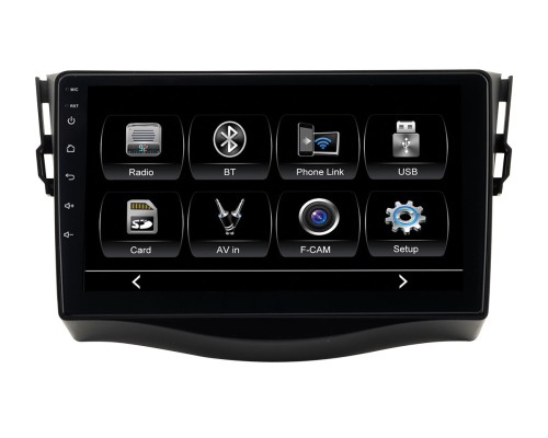 Автомагнитола Toyota RAV4 06-12 (CITY Incar ADF-2223) Bluetooth, 2.5D экран, CarPlay и Android Auto, 9 дюймов