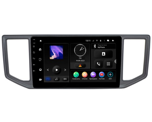 VW Crafter 17+ без кнопок рулевого управления (Incar TMX-8646-6 Maximum) Android 10 / 1280X720 / громкая связь / Wi-Fi / DSP / оперативная память 6 Gb / внутренняя 128 Gb / 10 дюймов