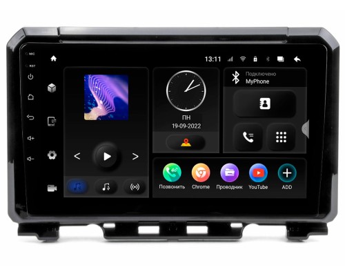 Suzuki Jimny 19+ (Incar TMX-1701-3 Maximum) Android 10 / 1280X720 / громкая связь / Wi-Fi / DSP / оперативная память 3 Gb / внутренняя 32 Gb / 9 дюймов