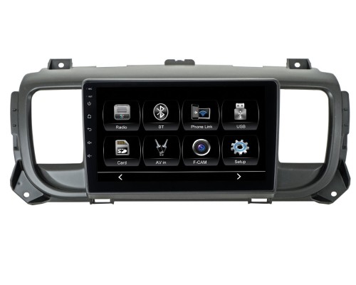 Peugeot Expert, Citroen Jumpy, Opel Vivaro 17+ комплектация без автомагнитолы (CITY Incar ADF-2303n) Bluetooth, 2.5D экран, CarPlay и Android Auto, 9 дюймов