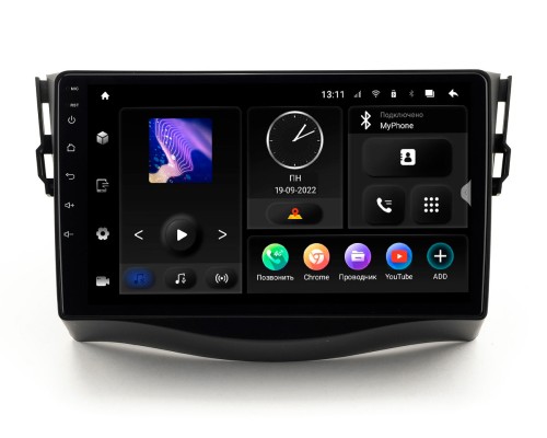 Toyota RAV4 06-12 (Incar TMX-2223-6 Maximum) Android 10 / 1280X720 / громкая связь / Wi-Fi / DSP / оперативная память 6 Gb / внутренняя 128 Gb / 9 дюймов