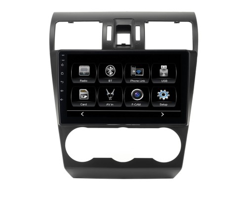 Автомагнитола Subaru Forester 12-16, Impreza 11-16, XV 11-16 (CITY Incar ADF-2505) Bluetooth, 2.5D экран, CarPlay и Android Auto, 9 дюймов