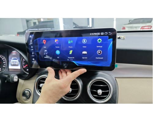 Монитор Android 12,3" для Mercedes-Benz C/GLC/V260-Класс 2014-2019 NTG 5.0/5.1 RDL-7715 Slim