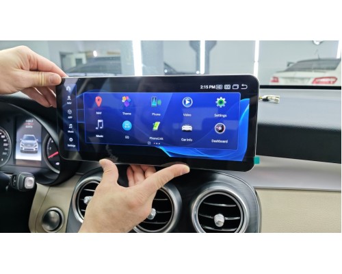 Монитор Android 12,3" для Mercedes-Benz C/GLC/V260-Класс 2014-2019 NTG 5.0/5.1 RDL-7715 Slim