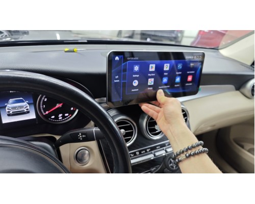 Монитор Android 12,3" для Mercedes-Benz C/GLC/V260-Класс 2014-2019 NTG 5.0/5.1 RDL-7715 Slim