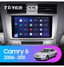 Комплект магнитолы TEYES CC3 4/32 9.0" для Toyota Camry 6 XV 40 50【F1】2006-2011