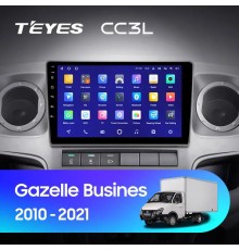 Комплект магнитолы TEYES CC3L 4/32 9.0" для GAZ Gazelle Busines【F2】2010-2021