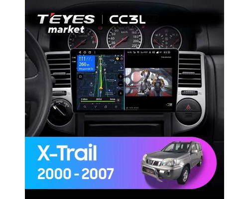 Магнитола CC3L 4/32 10" для Nissan X-Trail X Trail X - Trail 1 T30 2000-2007