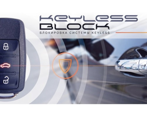 Блокировка бесключевого доступа KEYLESS BLOCK PRO PLUS