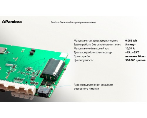 Автосигнализация Pandora Commander