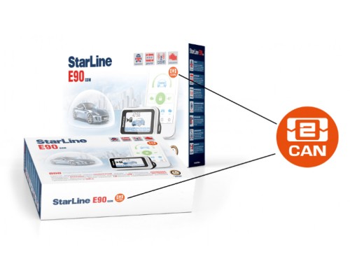 Автосигнализация StarLine StarLine E90 GSM 2CAN