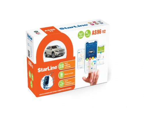 Автосигнализация StarLine AS96 v2 BT 2CAN+4LIN LTE GPS