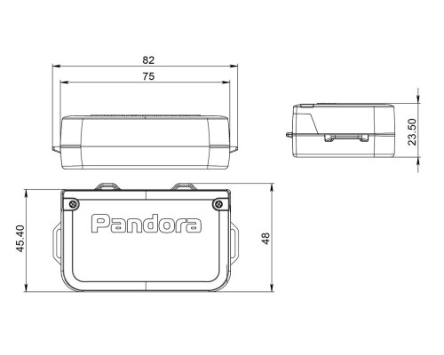 Обходчик иммобилайзера Pandora DI-04 BT