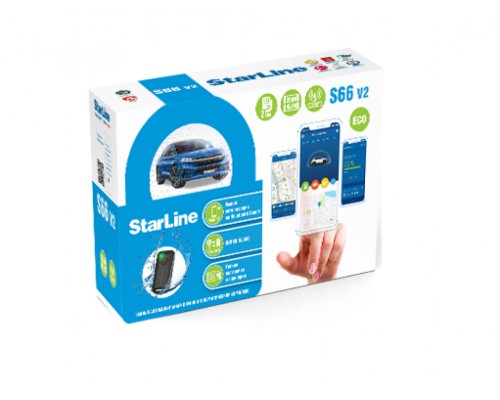 Автосигнализация StarLine S66 v2 BT ECO 2CAN+4LIN GSM