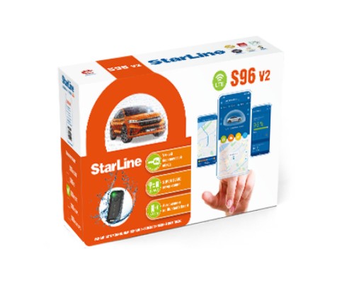 Автосигнализация StarLine S96 v2 BT 2CAN+4LIN 2SIM LTE GPS