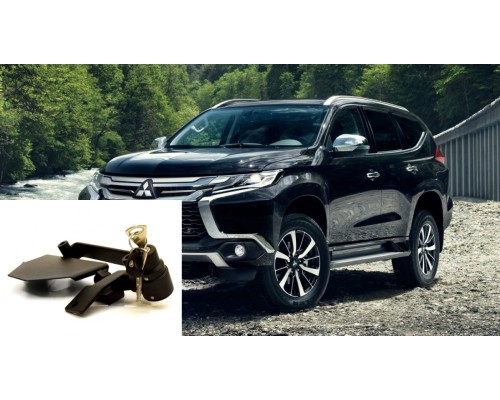 Замок на КПП для Mitsubishi Pajero Sport Вар+ 2016- Гарант Консул 28016.L