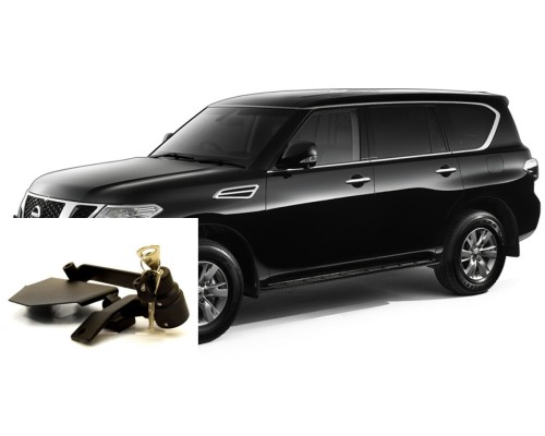 Замок на КПП для Nissan Patrol А+ 2010-2016 Гарант Консул 29013.F~*P