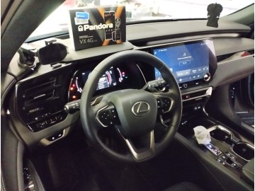 Lexus RX350 V 2023г Установка Pandora VX 4G GPS v3 Реализация автозапуска
